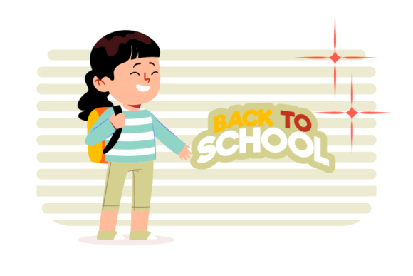 Back School Card Icons: Graphics and Icons for Real Publishing