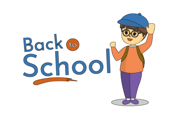 Back School Children Graphics and Icons