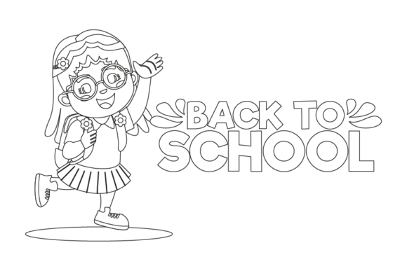 Back School Children Vector: Graphics and Icons for Creative Projects
