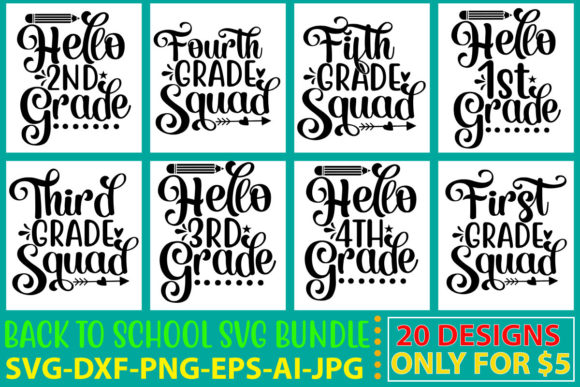 Back to School SVG Bundle Vol. 2