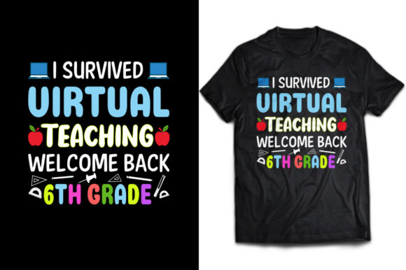I Survived Virtual Teaching Teacher Tee